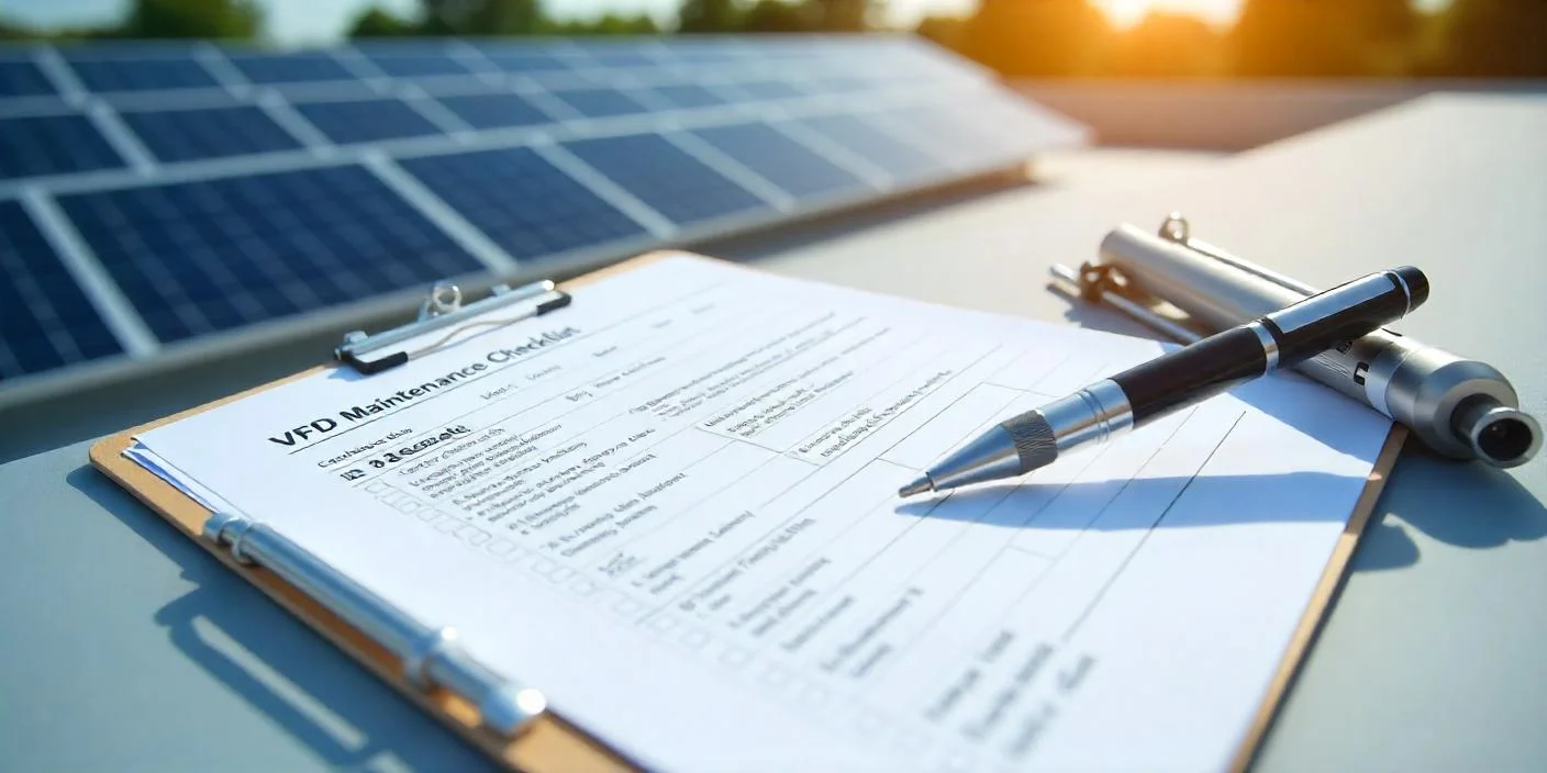 VFD Maintenance Checklist for Best Performance