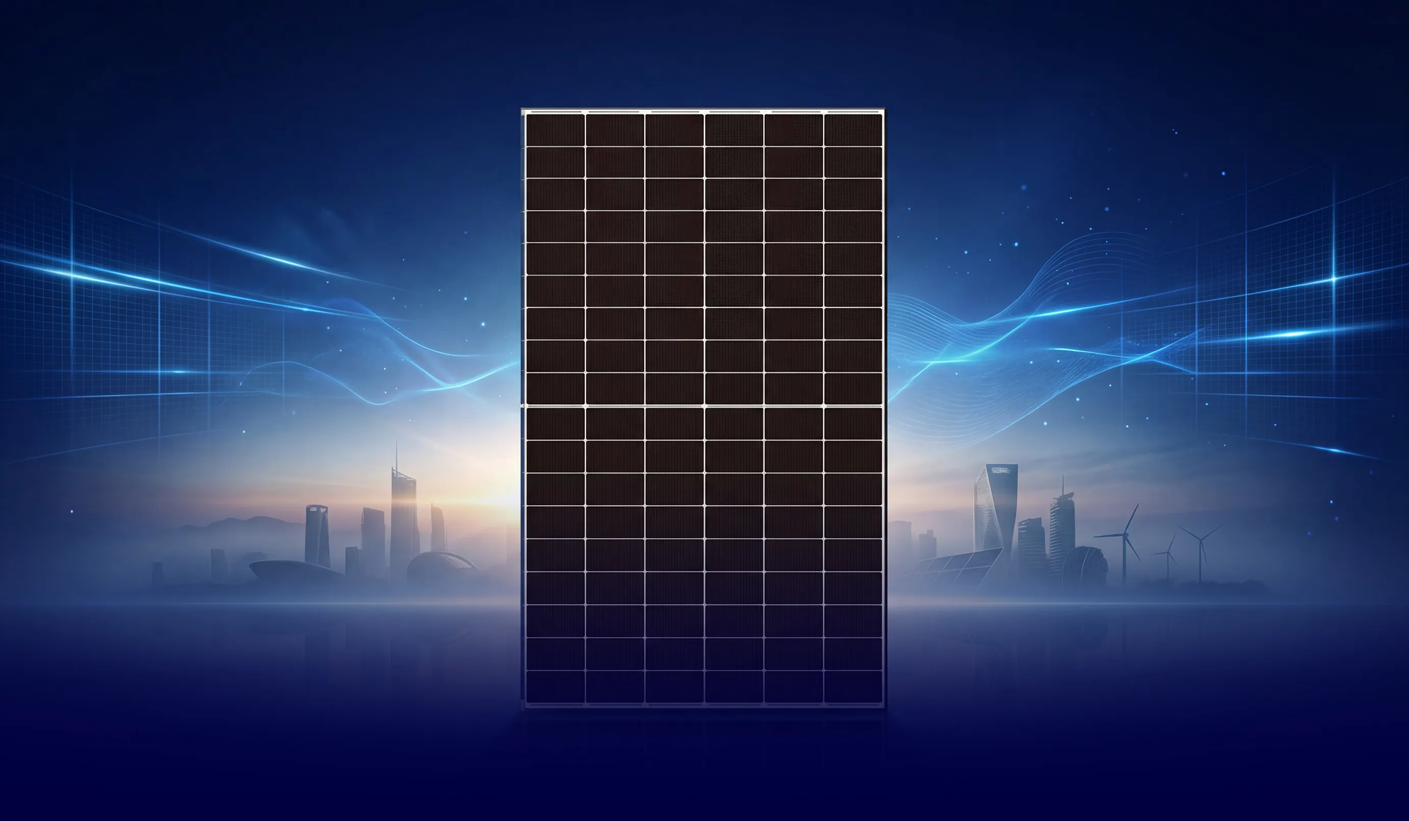 Fiber Glass 610W – 630W Solar Panels