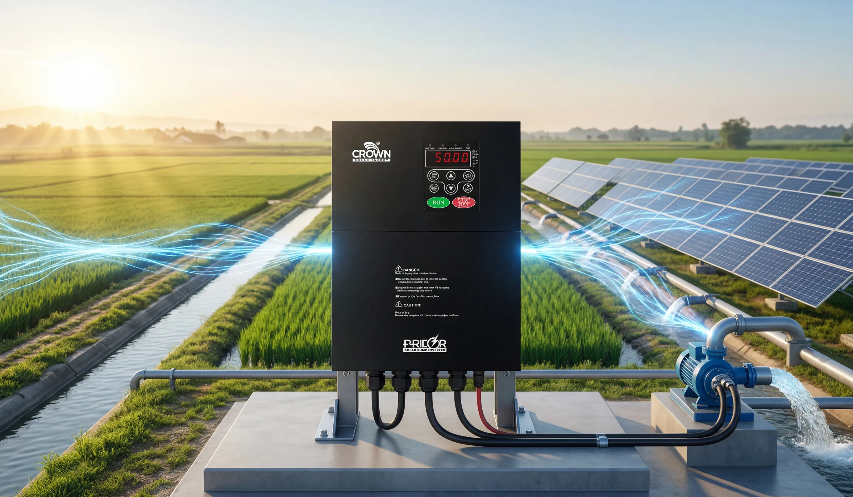 Pridor 5.5kW Solar Pump VFD Inverter