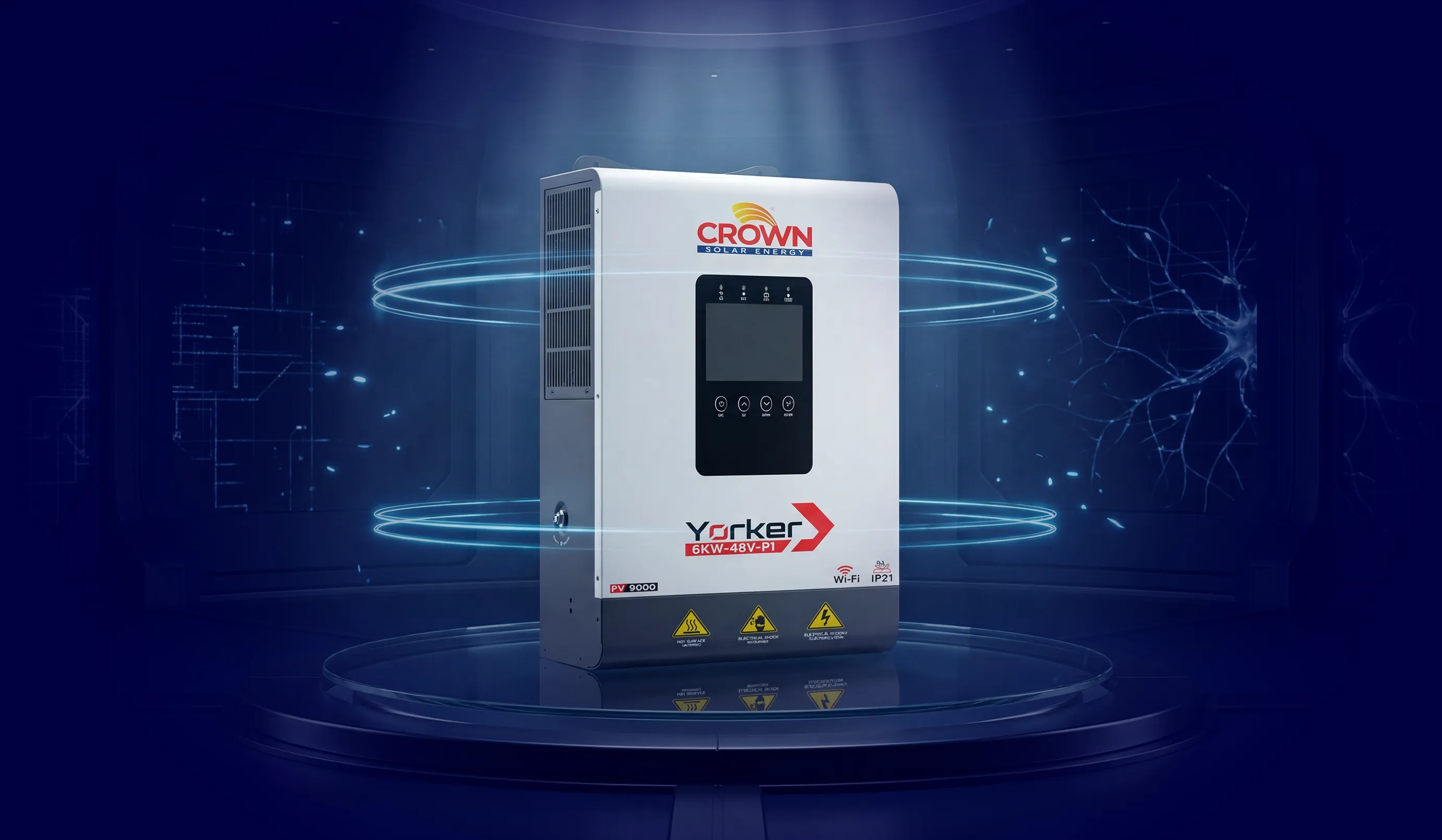 Yorker 6kW Hybrid Solar Inverter